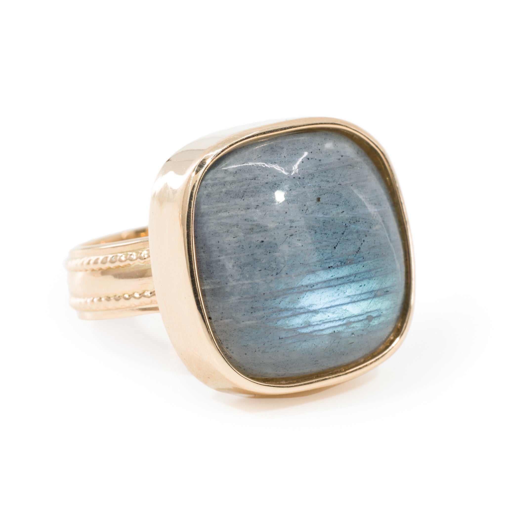 Labradorite Gemstone Ring - KAMARIA