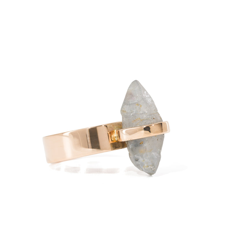 Sapphire 8.03 Carat 14k Handcrafted Gem Crystal Pendant