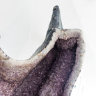 Amethyst Geode 7ft 1109kg Throne with Pink Amethyst & Jasper - Brazil - JJX-385 - Crystalarium