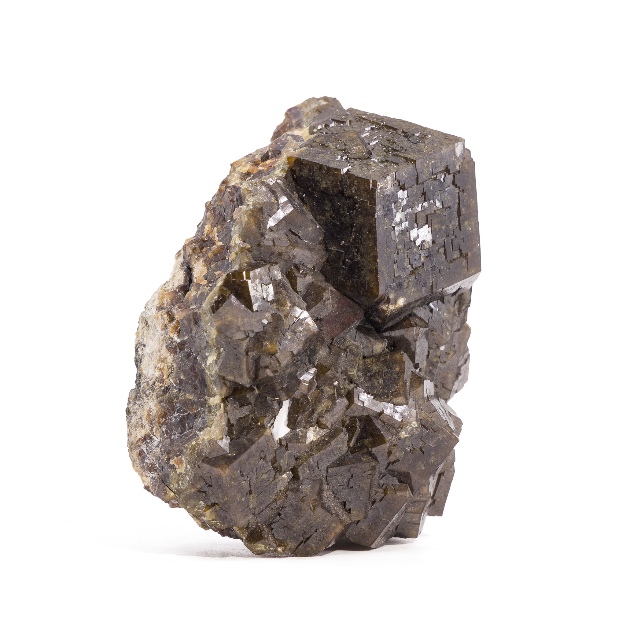 Andradite Garnet 3.8 inch 655.4 Gram Natural Crystal Mongolia