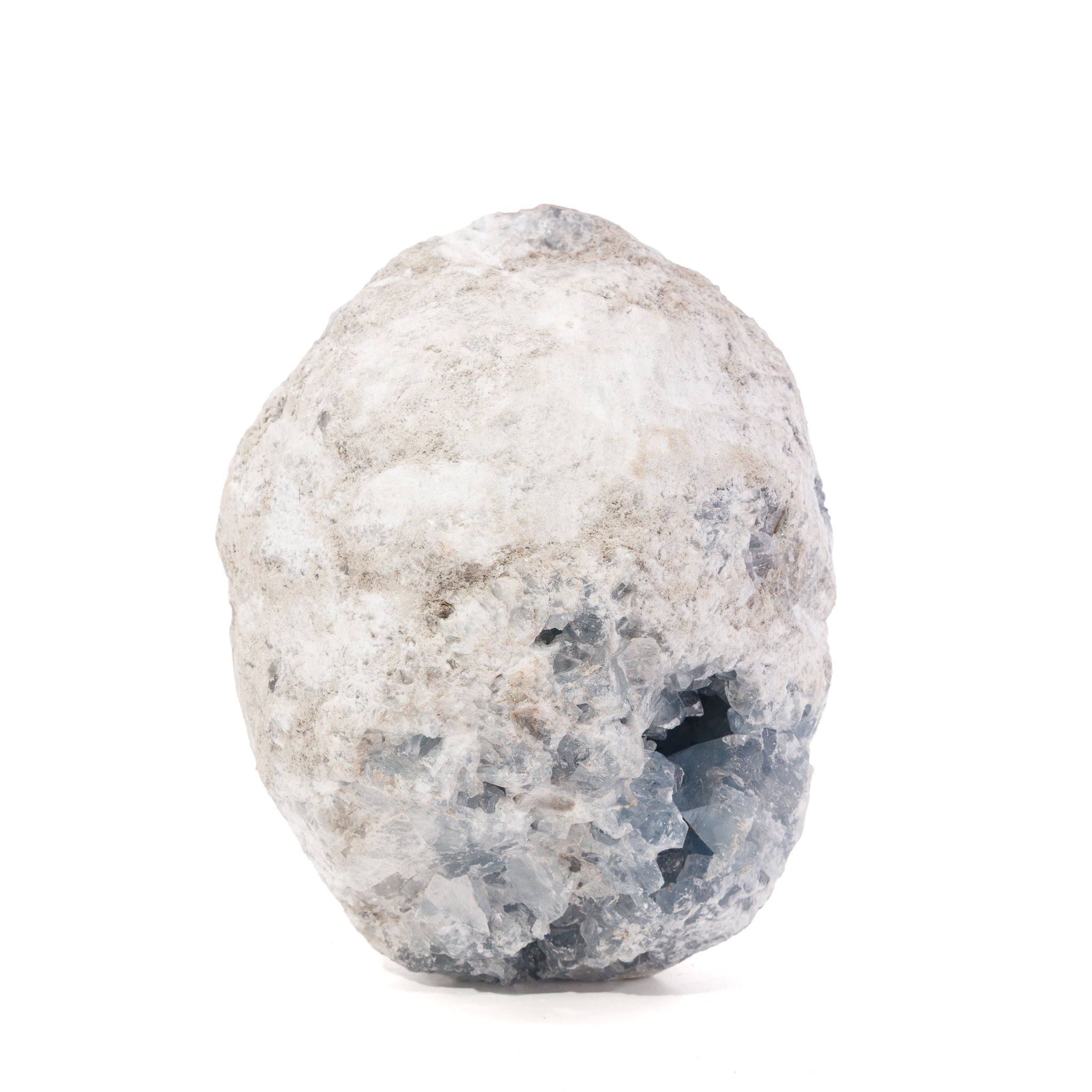 マダガスカルで購入、286 gr. Celestite 6.3