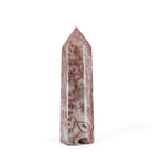 Crazy Lace Agate tower reverse view