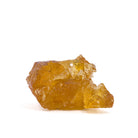 Heliodor natural etched gem crystal, reverse view
