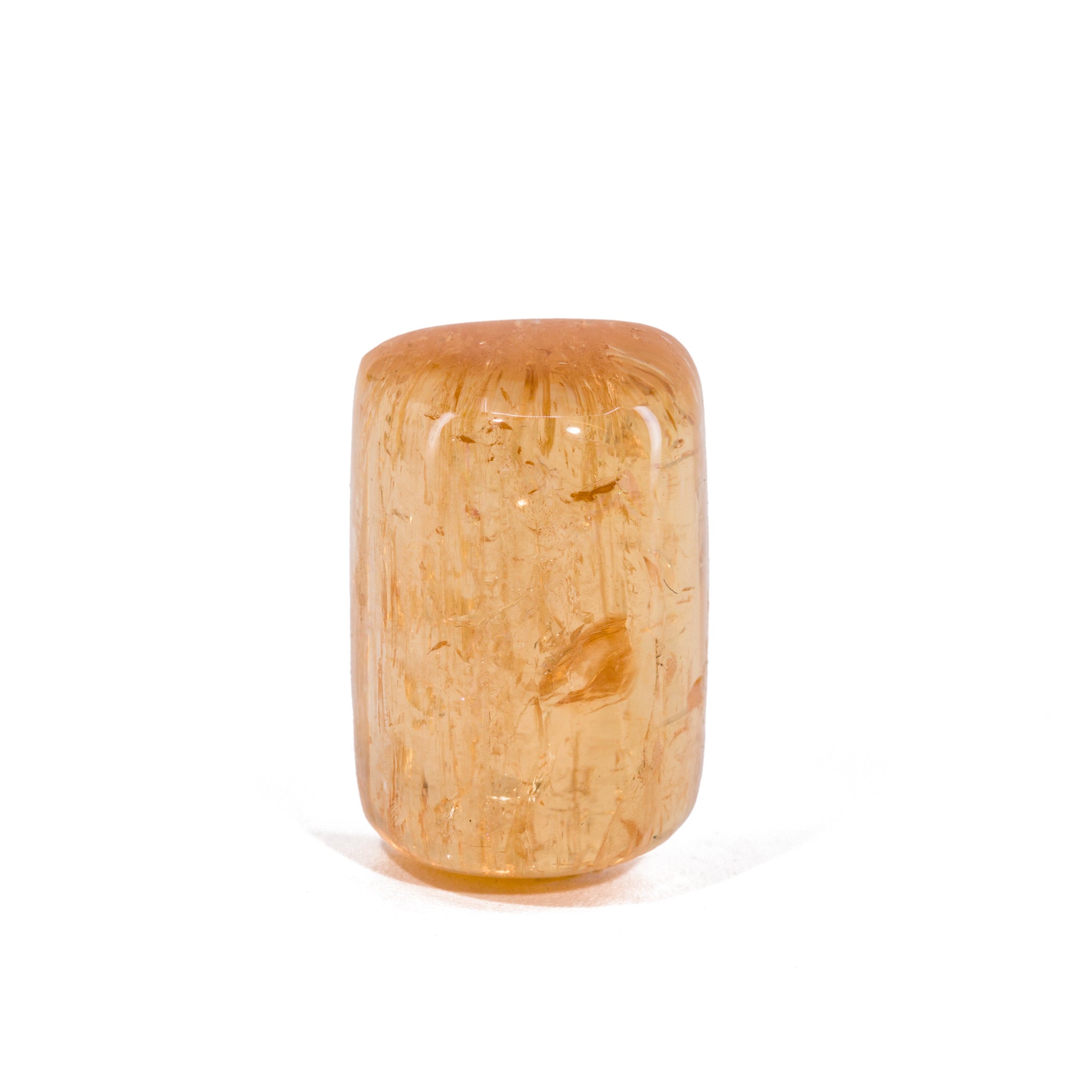 Imperial Topaz Gemstone Cabochon | 26.49 Carats – Crystalarium