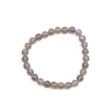 Labradorite 5mm Beaded Bracelet
