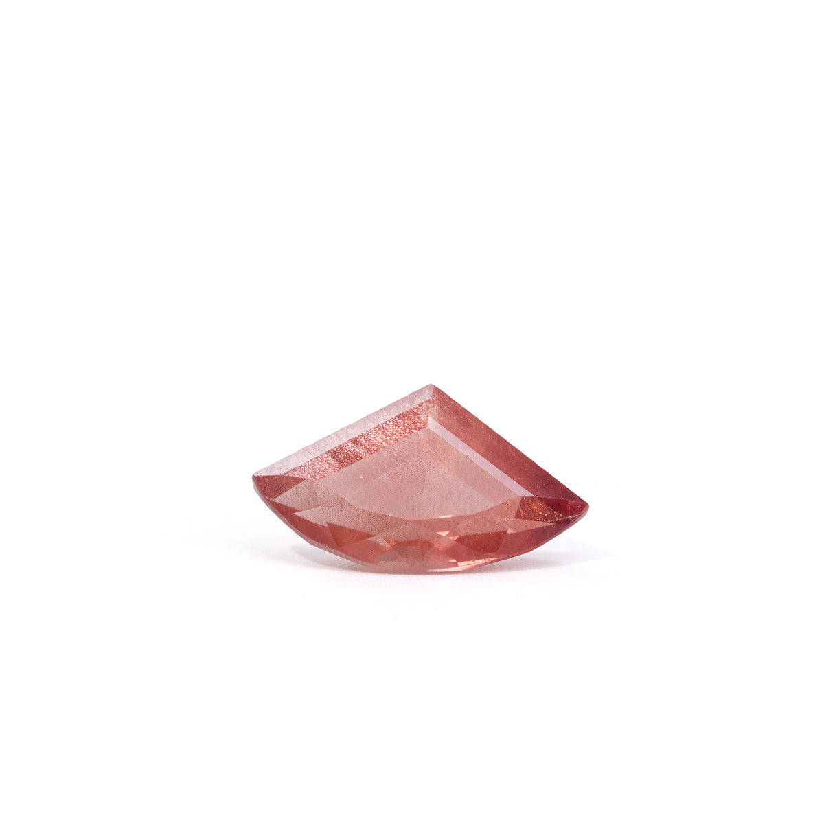 Additional view of 3.5 Carat faceted Oregon Sunstone gemstone