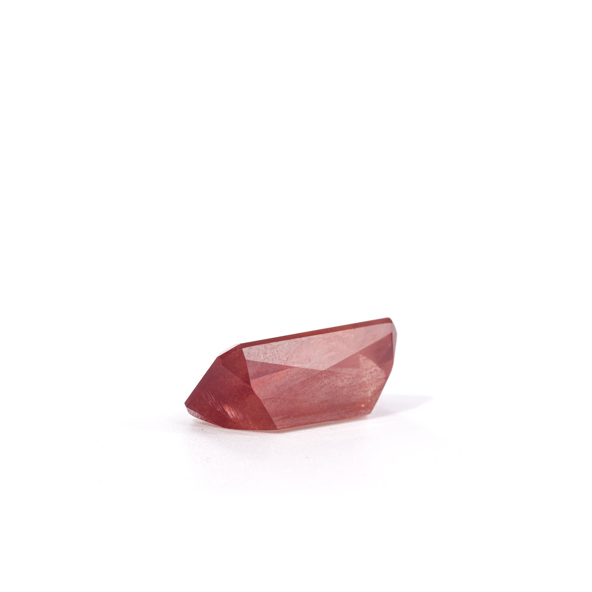 Additional view of elongated Oregon Sunstone gemstone
