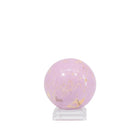 Alternate view of polished Phosphosiderite sphere with natural matrix