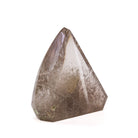 Opposite side of Rutilated Quartz freeform with fine internal needles and green flecks