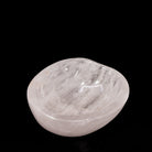 Quartz 2.57 kg polished crystal bowl from Madagascar, detail view