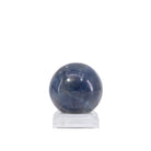 Alternate view of Sapphire sphere with layered blue tones