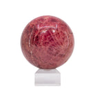 Reverse view of large polished Spinel crystal sphere from Tanzania