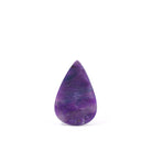 Additional view of layered violet Sugilite cabochon