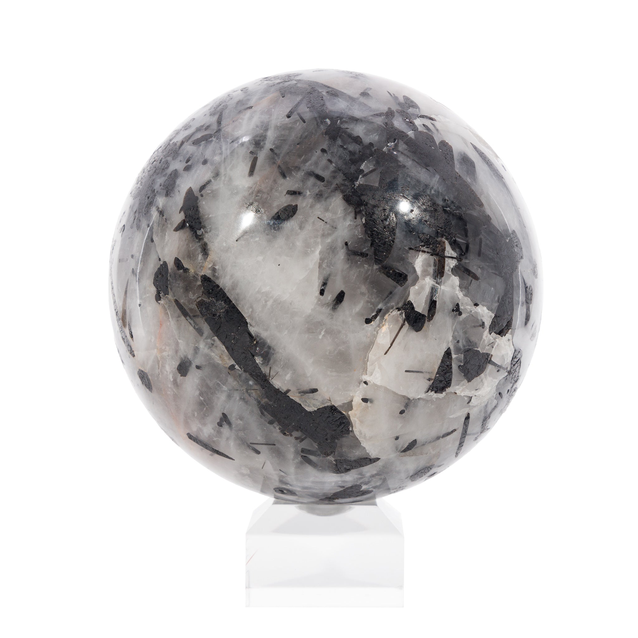 Black Tourmaline Spheres Black Tourmaline Spheres