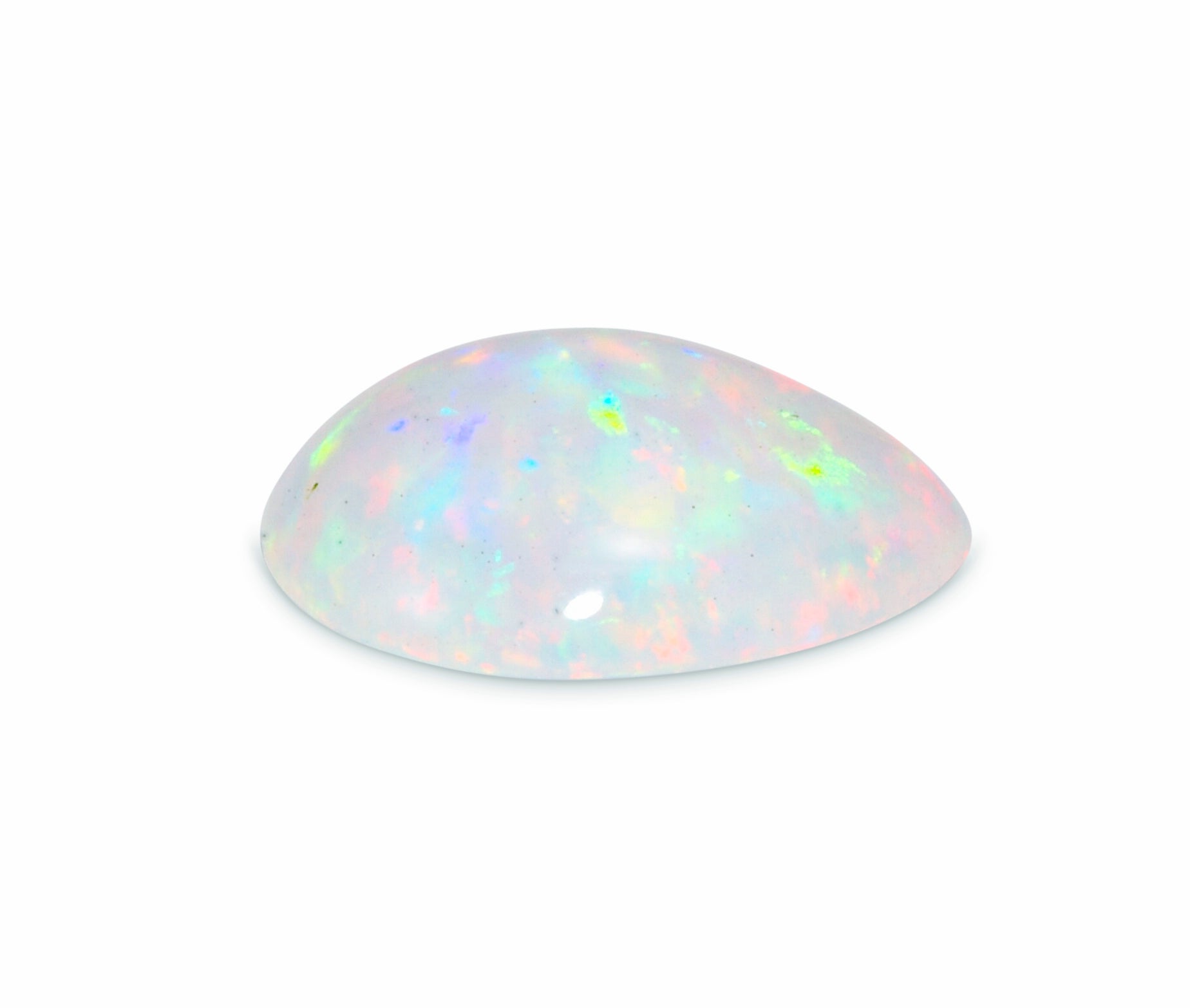 Opal 18.95mm 10.19ct Natural Polished Gemstone - Ethiopia - 21-004 - Crystalarium