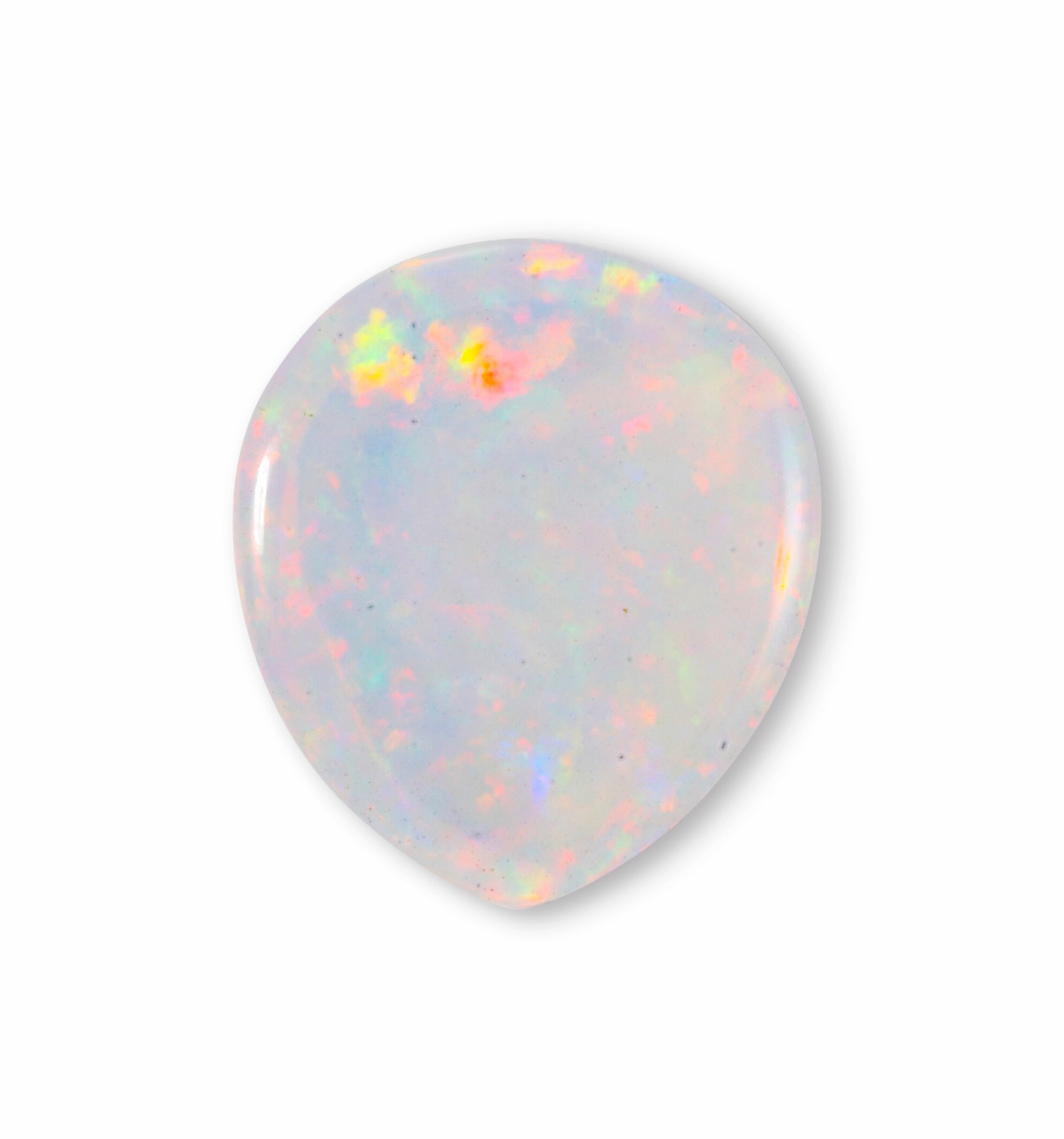 Opal 18.95mm 10.19ct Natural Polished Gemstone - Ethiopia - 21-004 - Crystalarium