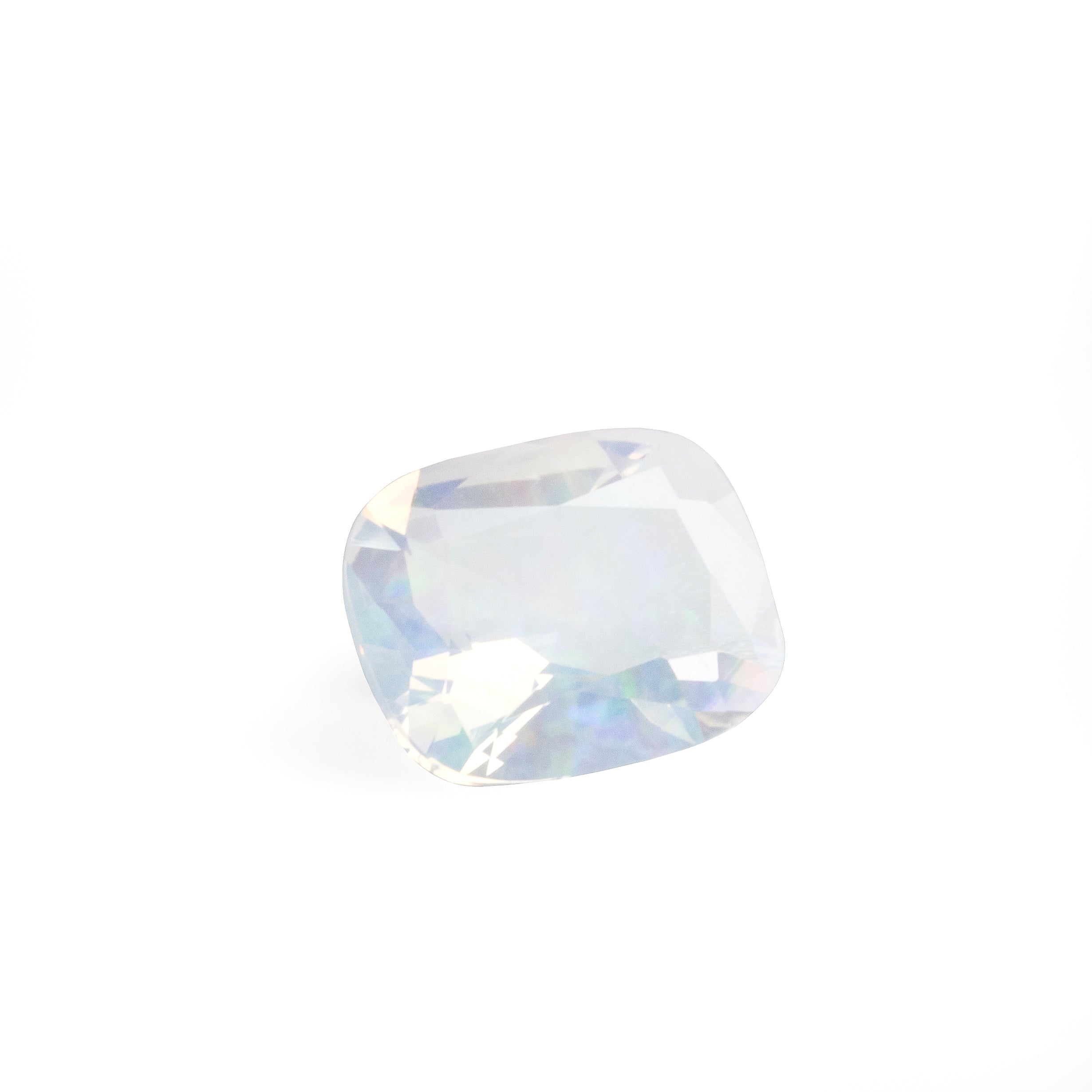 Gem Opal 1.15 carat 9.04 mm Cushion Cut Faceted Gemstone - 14-041 - Crystalarium