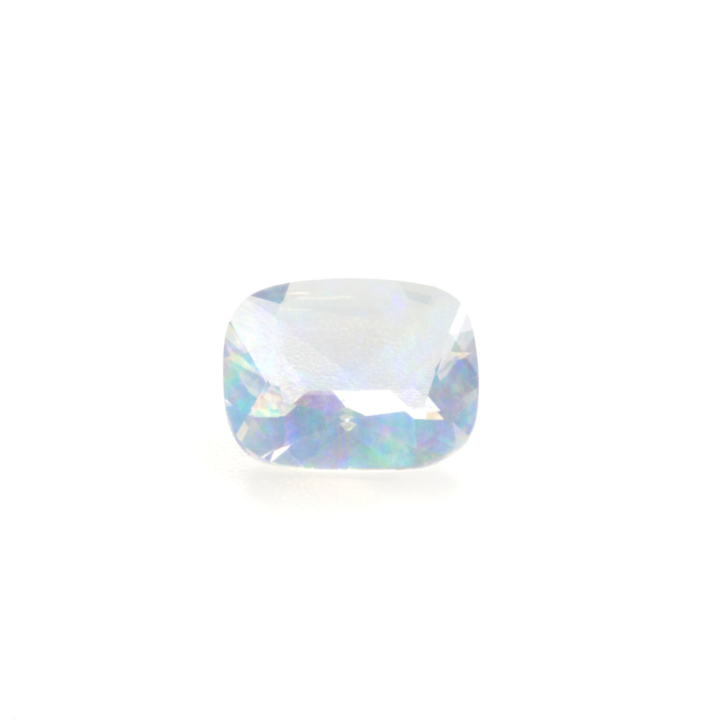 Gem Opal 1.15 carat 9.04 mm Cushion Cut Faceted Gemstone - 14-041 - Crystalarium