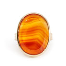 Carnelian 11.6 Carat 14k Handcrafted Gemstone Ring - KKO-132 - Crystalarium