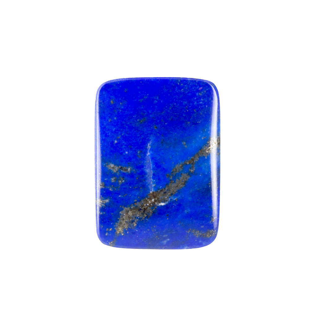 Lapis 11.64ct Polished Rectangle Cabochon - 18-007 - Crystalarium