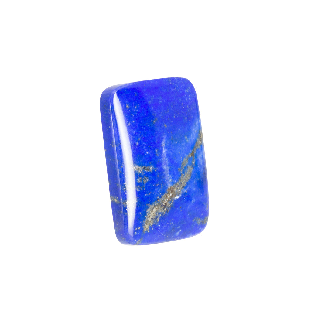Lapis 11.64ct Polished Rectangle Cabochon - 18-007 - Crystalarium