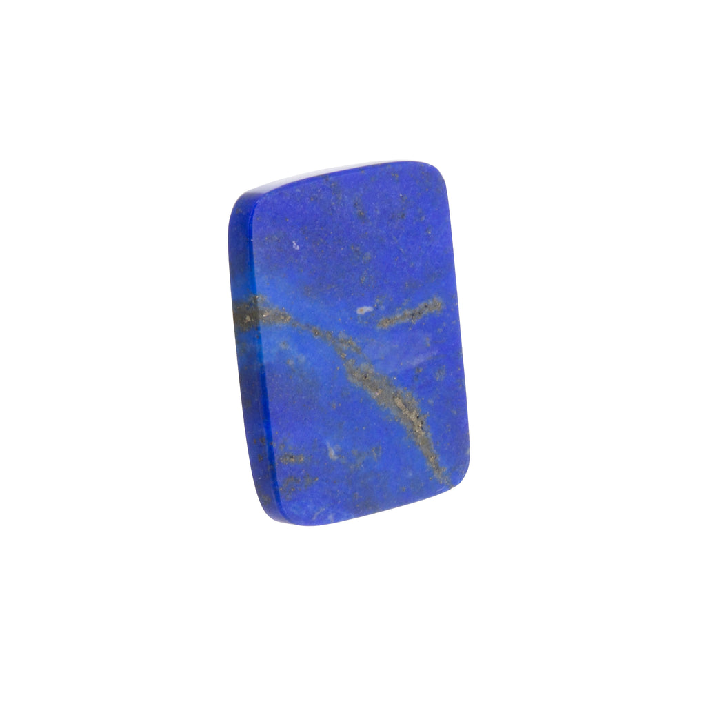 Lapis 11.64ct Polished Rectangle Cabochon - 18-007 - Crystalarium
