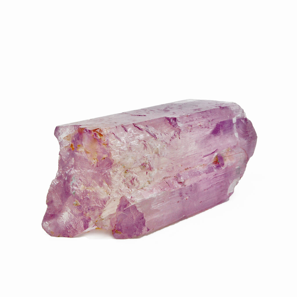 Large Kunzite 7.6 inch 3.9 lbs Natural Gem Crystal - VX-219 - Crystalarium