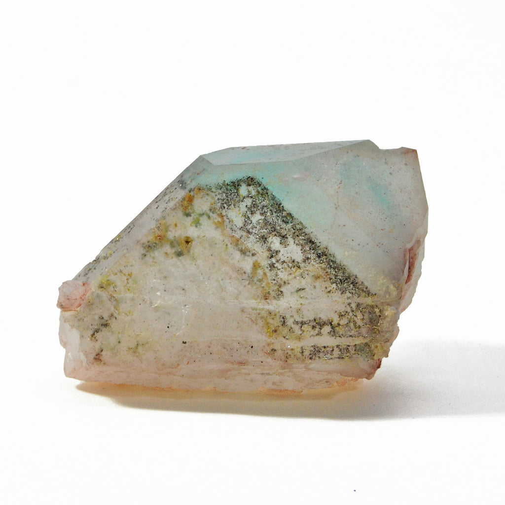 Ajoite in Quartz 1.95 inch 51.0 gr Natural Crystal Cluster - South Africa - EEX-488 - Crystalarium
