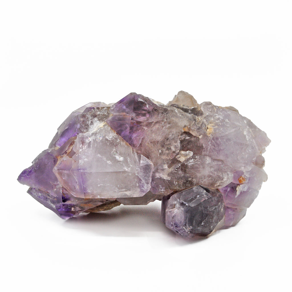 Amethyst 8 inch 6.2 lbs Natural Elestial Quartz Crystal - Baobab, Kenya - XX-334 - Crystalarium