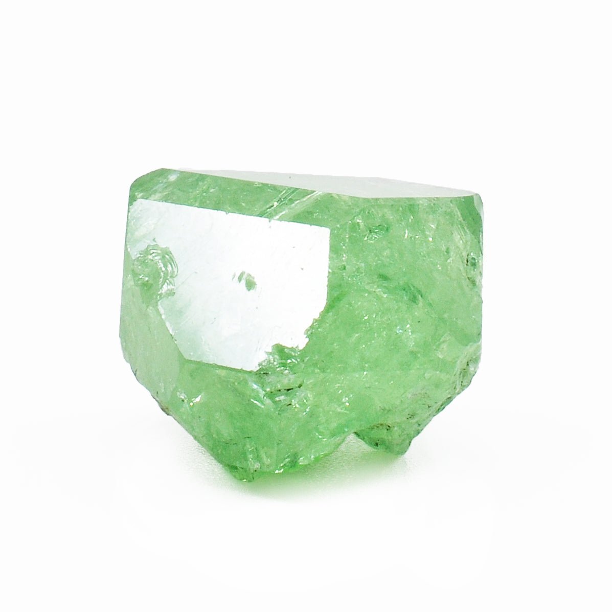Tsavorite Garnet 0.77 inch 9.1 gram Natural Gem Crystal - Tanzania - EEX-221 - Crystalarium