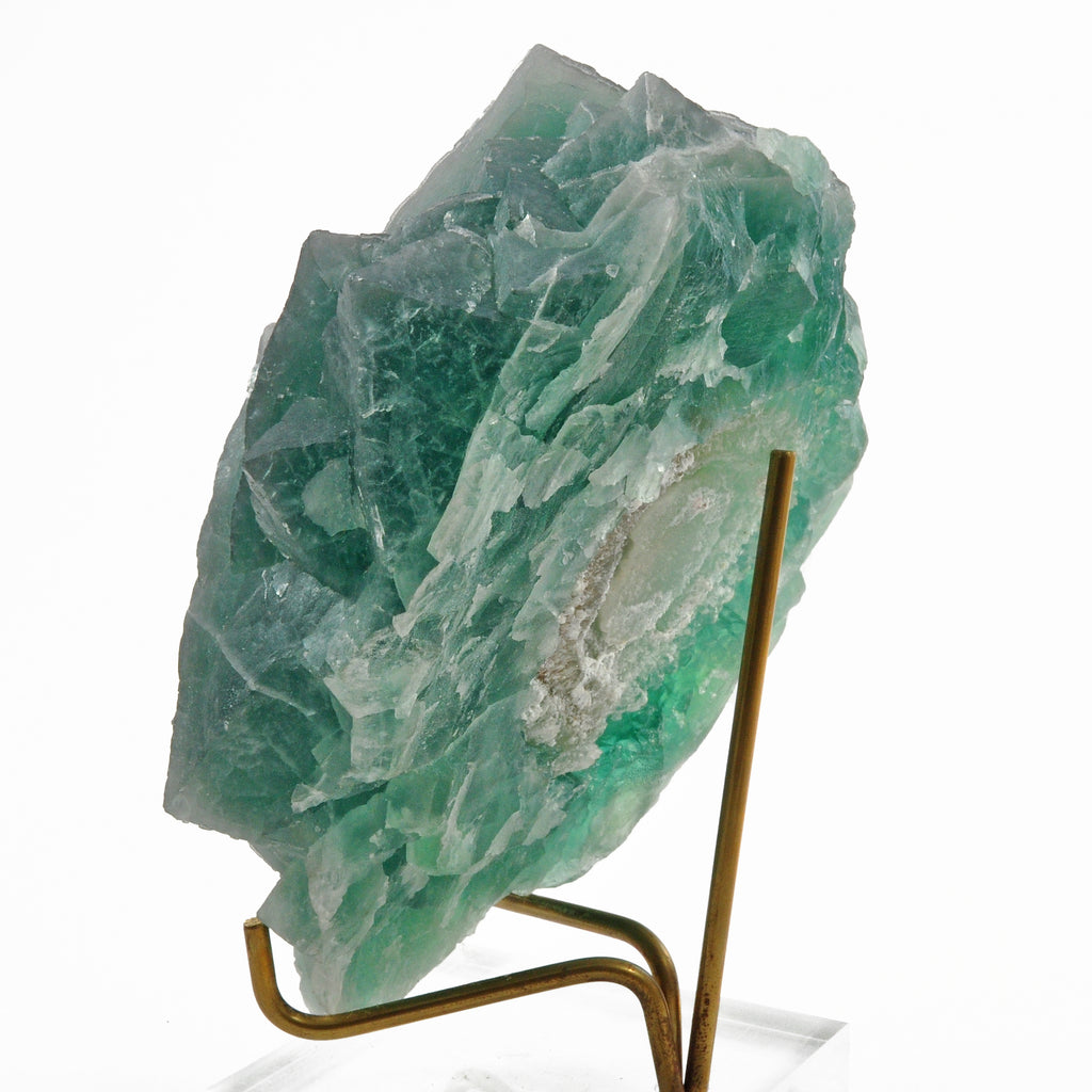 Blue Green Fluorite 4.98 inch 2.17 lbs Natural Crystal Specimen - China - BBX-119 - Crystalarium