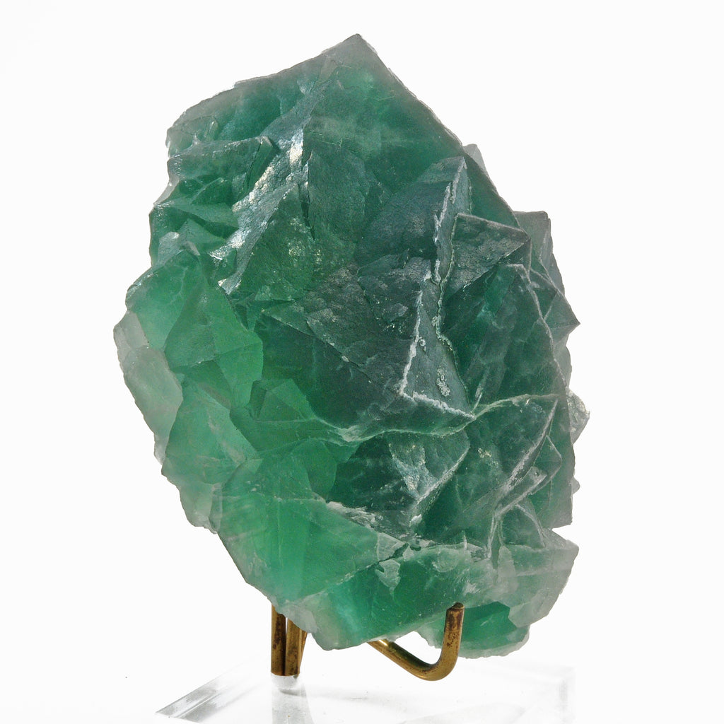 Blue Green Fluorite 4.98 inch 2.17 lbs Natural Crystal Specimen - China - BBX-119 - Crystalarium