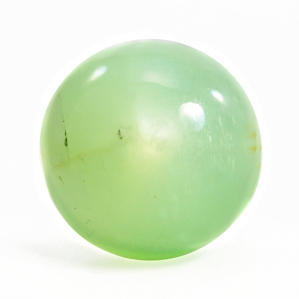 Mint Green Moonstone 43 ct Gemstone Cabochon - India - BBV-075 - Crystalarium