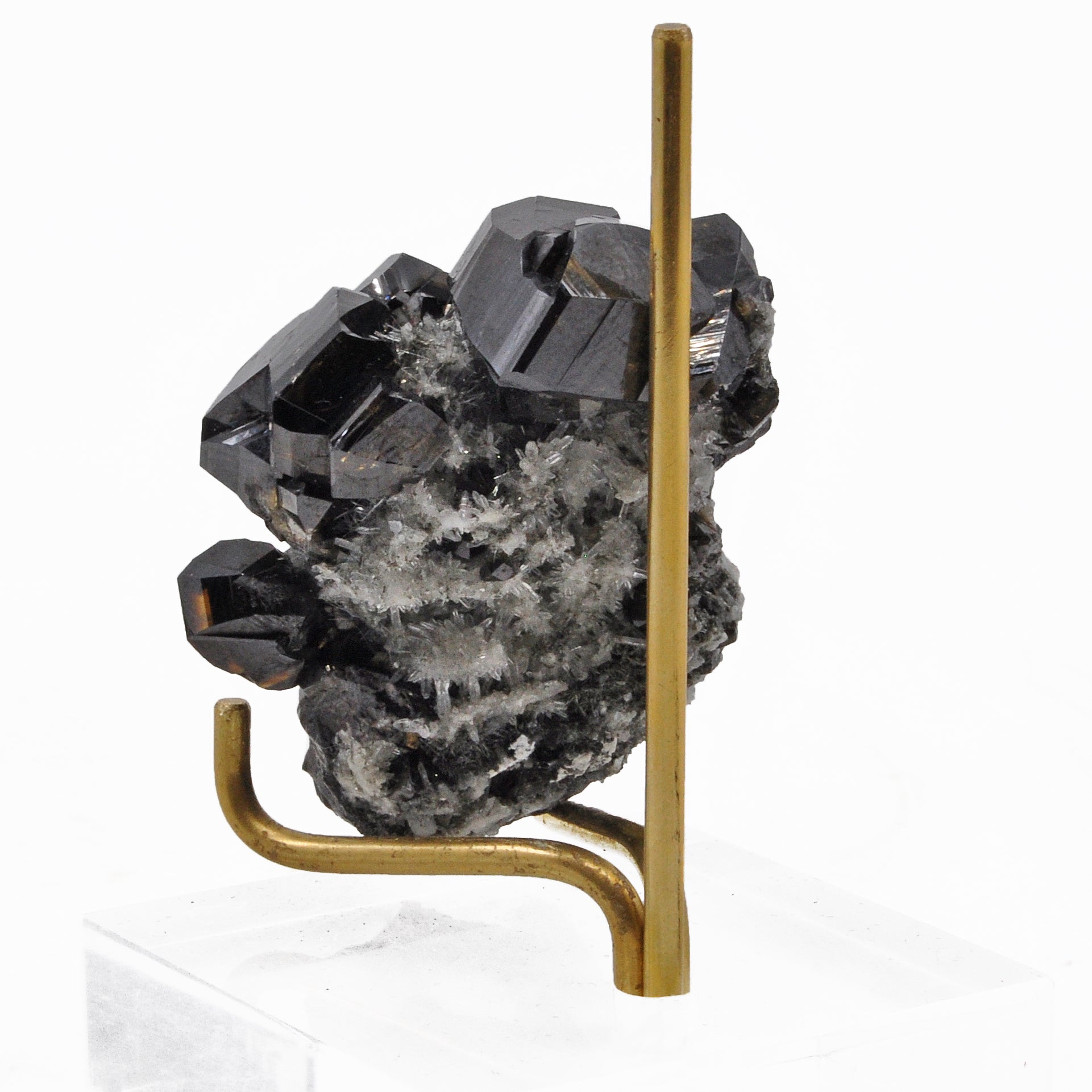 Cassiterite 1.89 inch 83 gram Natural Crystal Cluster - Brazil - CCX-397 - Crystalarium