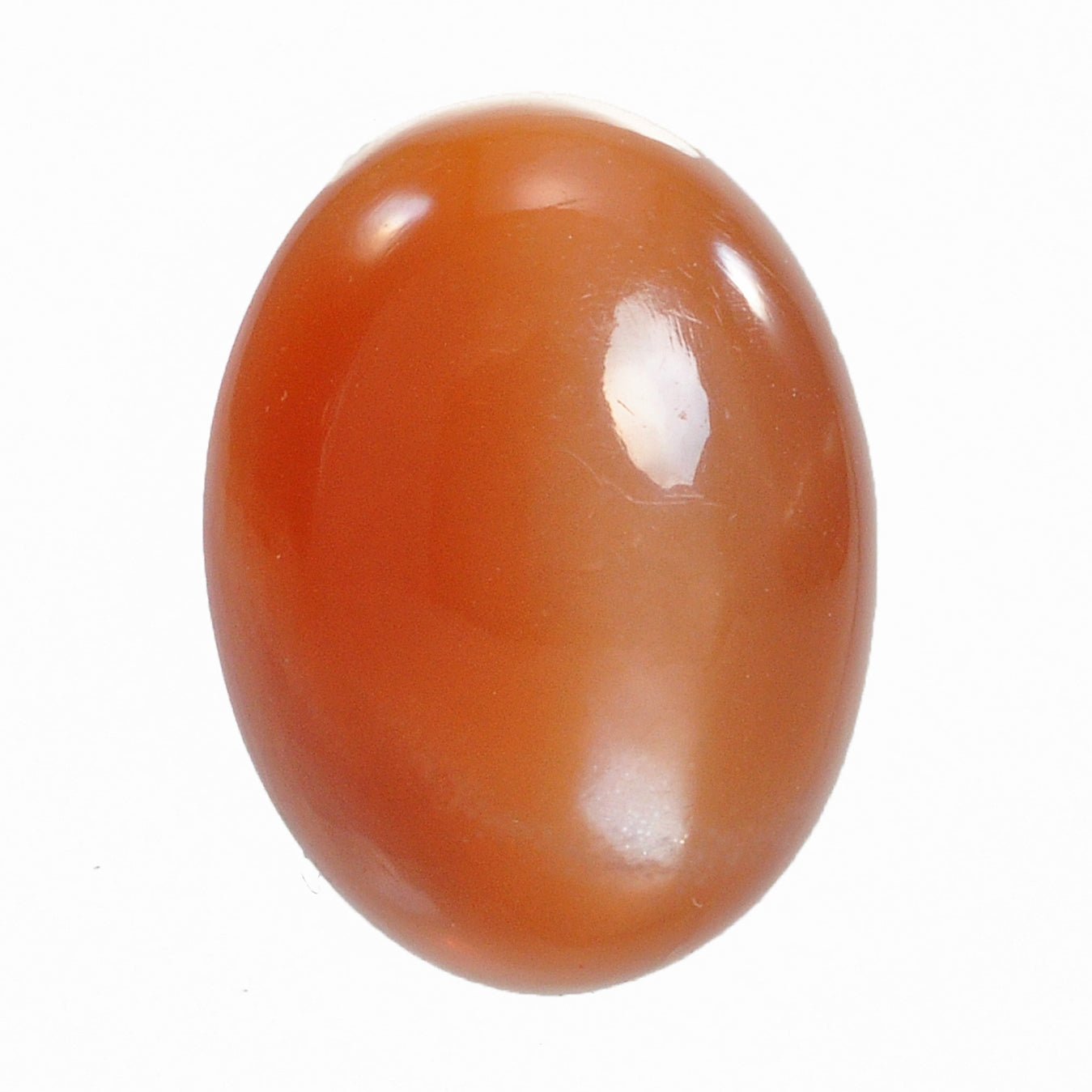 Peach Moonstone 23.66ct Oval Gemstone Cabochon - 1-706 - Crystalarium