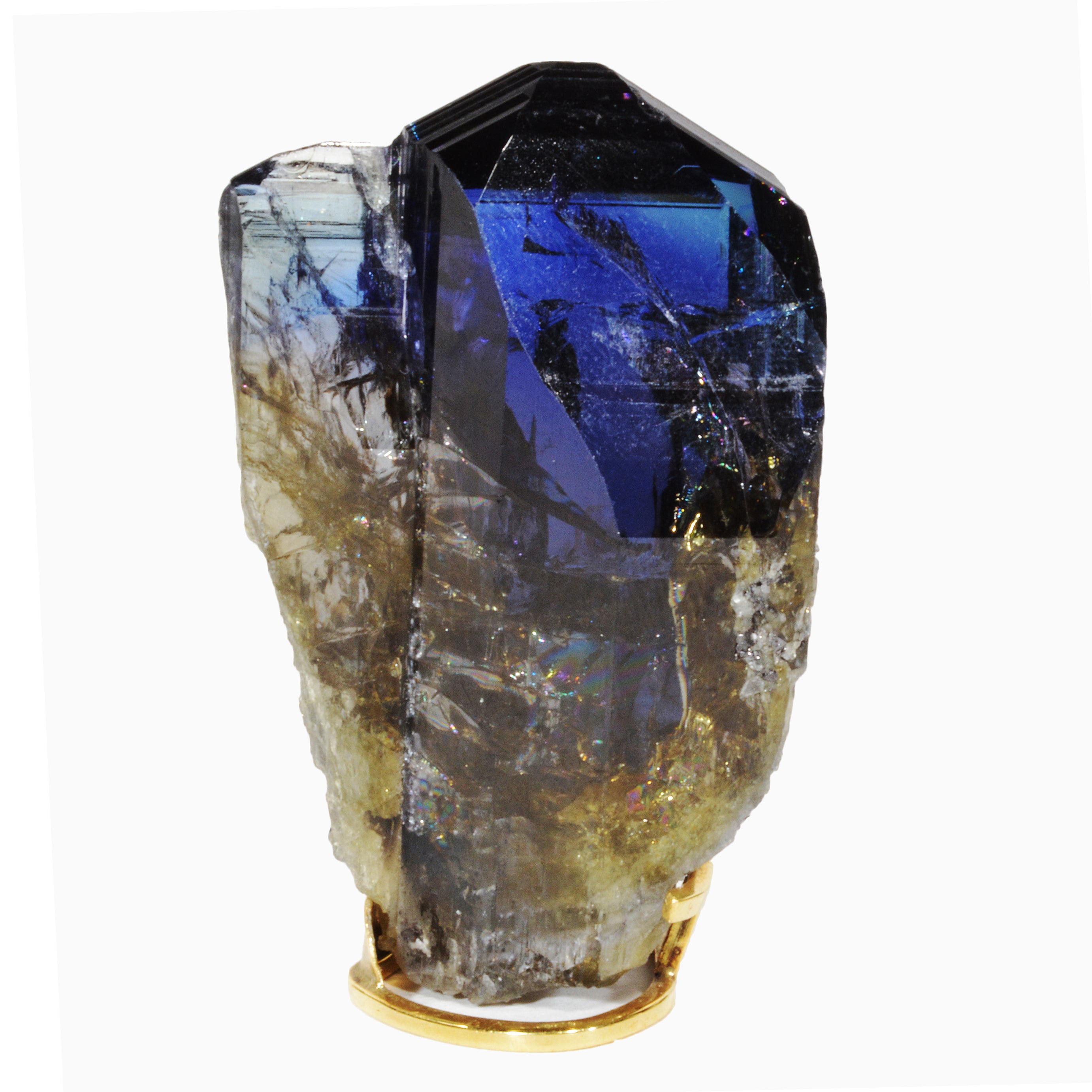Tanzanite 50.8 mm 48.7 gram Natural Unheated Gem Crystal - Tanzania - OX-215 - Crystalarium