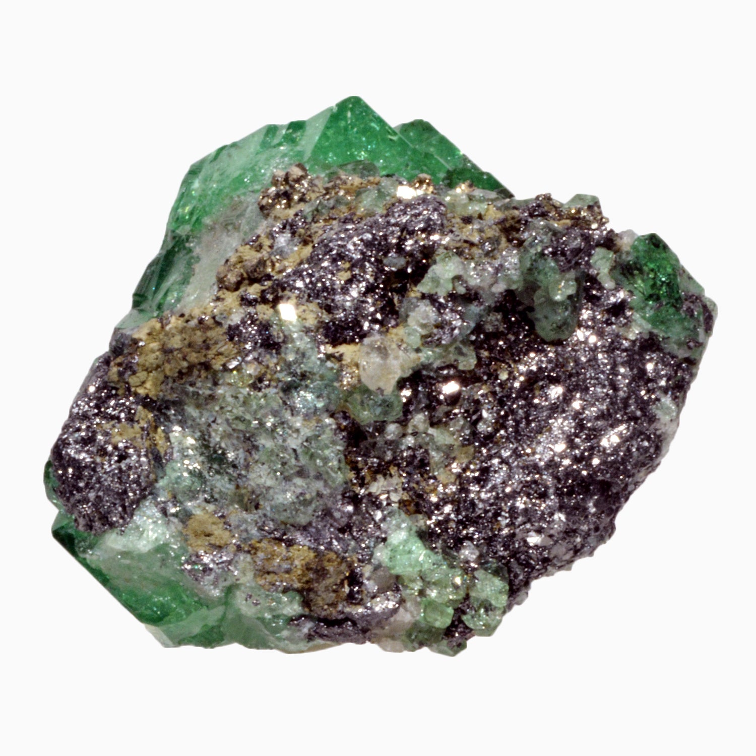 Tsavorite Garnet 47.7 gram 1.59 inch Natural Gem Crystal - Tanzania - EEX-177 - Crystalarium