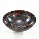 Garnet in Matrix 5.9 inch 0.68 lbs Natural Crystal Carved Bowl - India - CCR-038 - Crystalarium