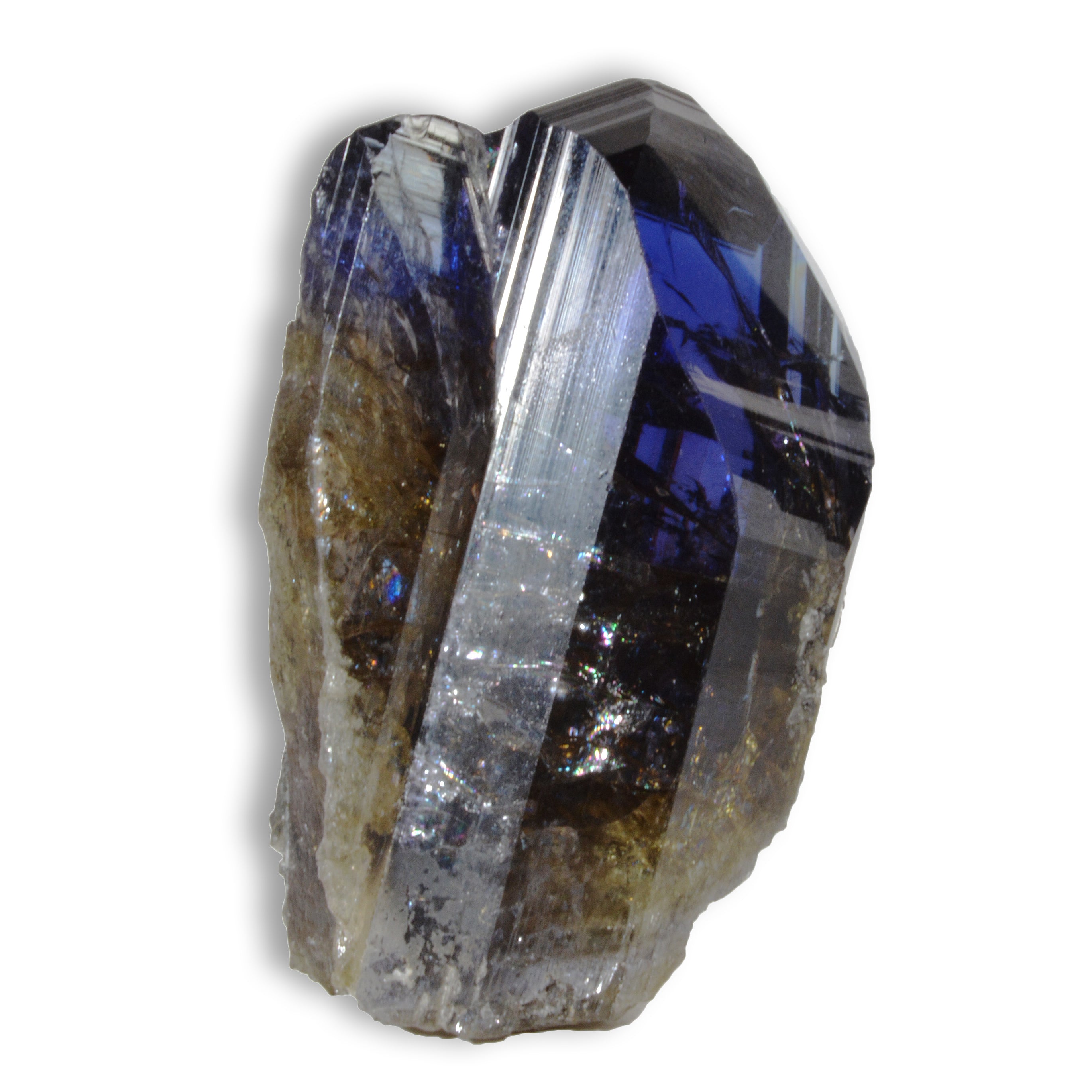 Tanzanite 50.8 mm 48.7 gram Natural Unheated Gem Crystal - Tanzania - OX-215 - Crystalarium