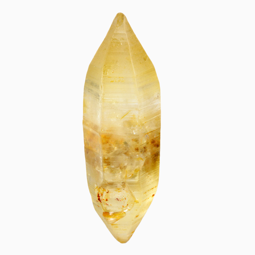 Yellow Sapphire 10 gram 1.54 inch Natural Gem Bipyramidal Crystal - Sri Lanka - SX-172 - Crystalarium