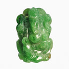 Tsavorite Garnet 26.01mm 31.5ct Natural Ganesh Gemstone Carving - BBF-010 - Crystalarium