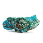 Chrysocolla on Malachite 10 Inch 10.9lb Natural Mineral - Congo - JJX-525 - Crystalarium