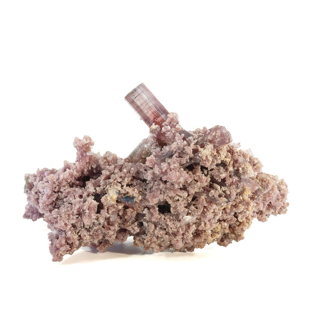Tourmaline and Lepidolite 5.25 Inch .62lb Natural Crystal Specimen - Brazil - JJX-539 - Crystalarium