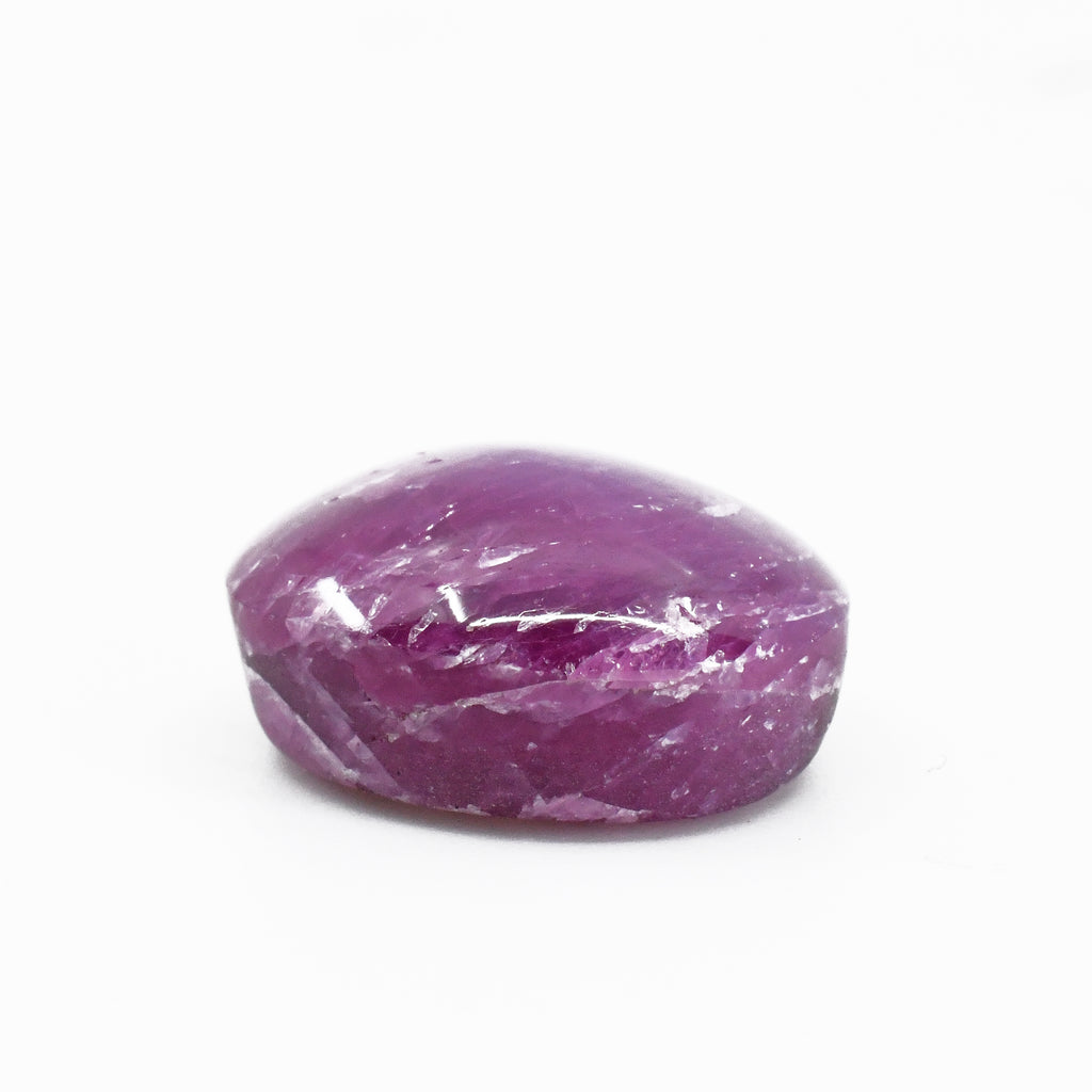Sapphire 22.24 carat 17.08mm Pink Star Oval Cabochon - 10-009 - Crystalarium