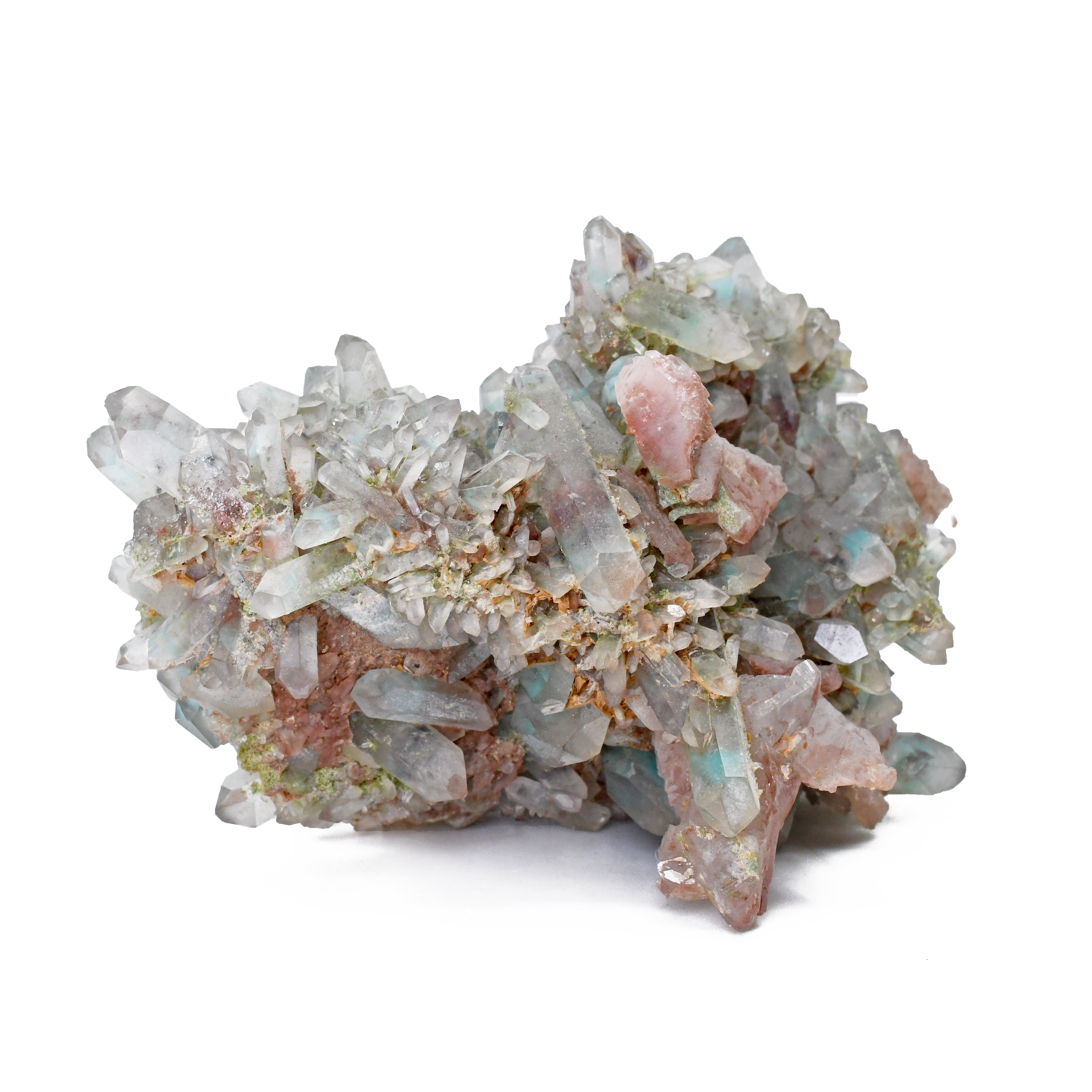 Ajoite in Quartz 3.97 inch .57 lb Natural Crystal Cluster - Namibia - BBX-251 - Crystalarium