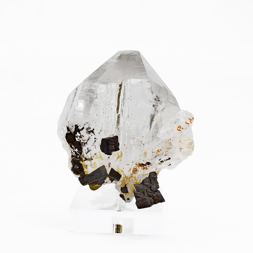 Quartz With Siderite 3 inch 209 gram Cathedral Point Natural Crystal - Pakistan - EEX-087 - Crystalarium