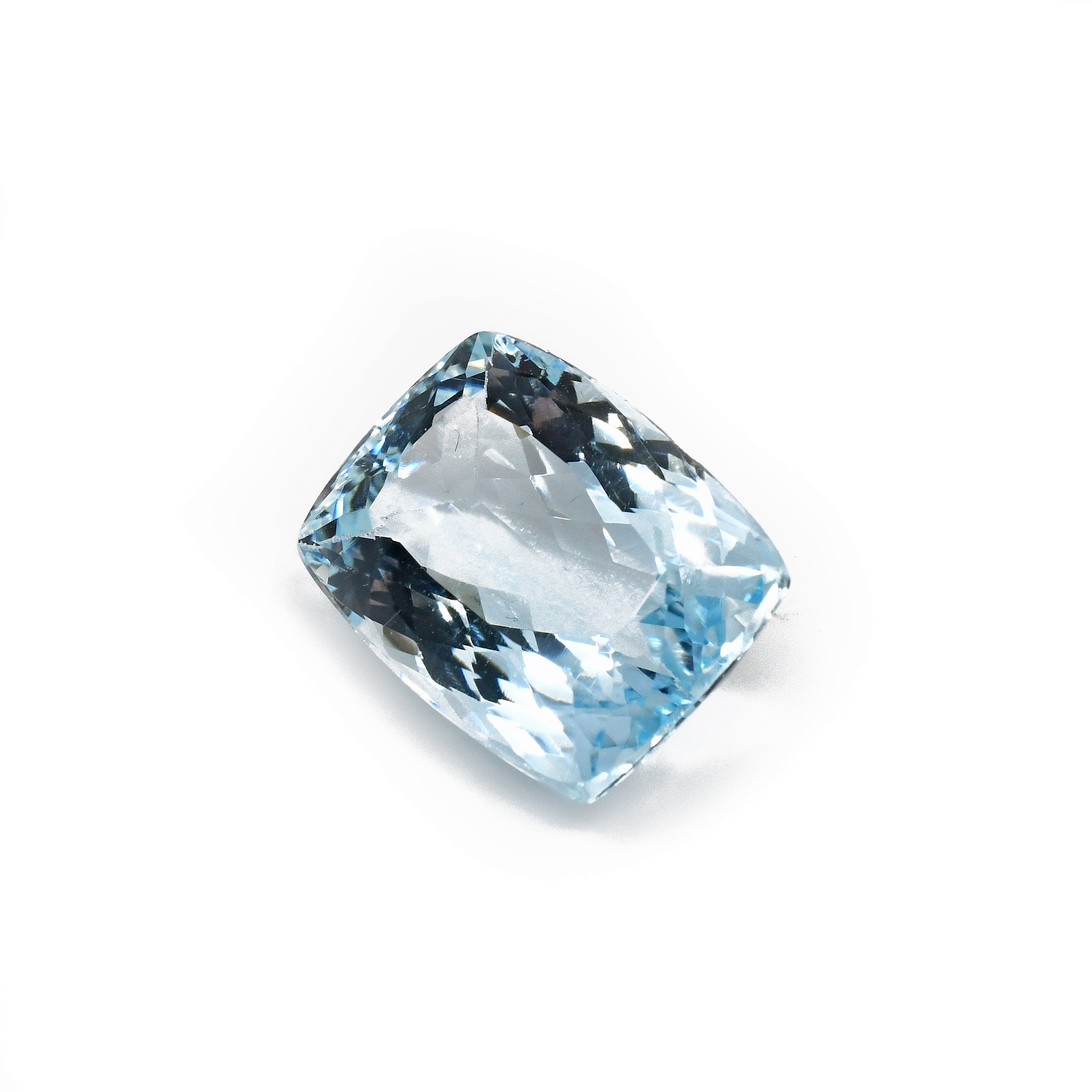 Exceptional Un-Heated Faceted Blue Topaz 11.72ct Gemstone - 9-031 - Crystalarium