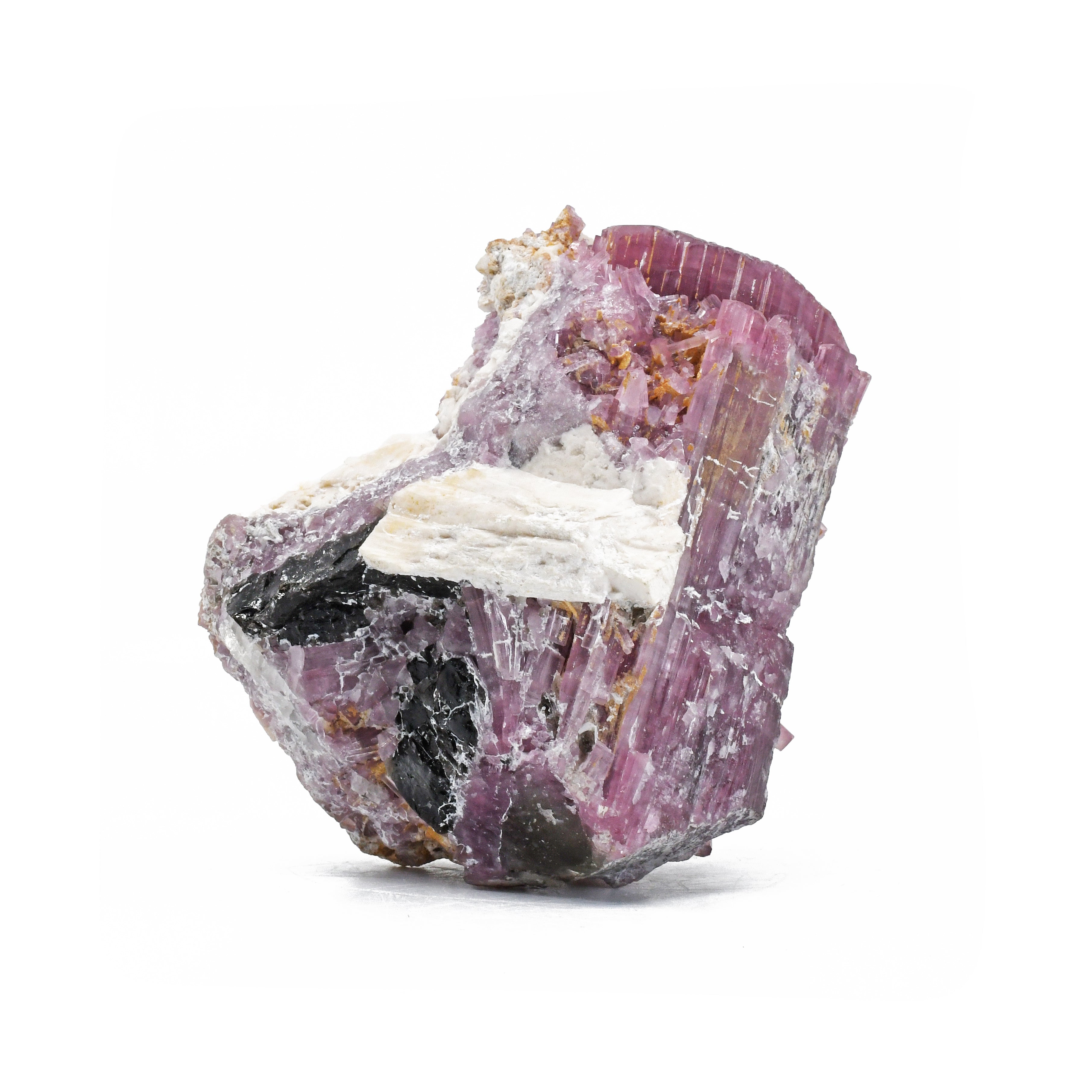 Rubelite Tourmaline Natural Gem Crystal - Paprock, Afghanistan - AAX-415 - Crystalarium