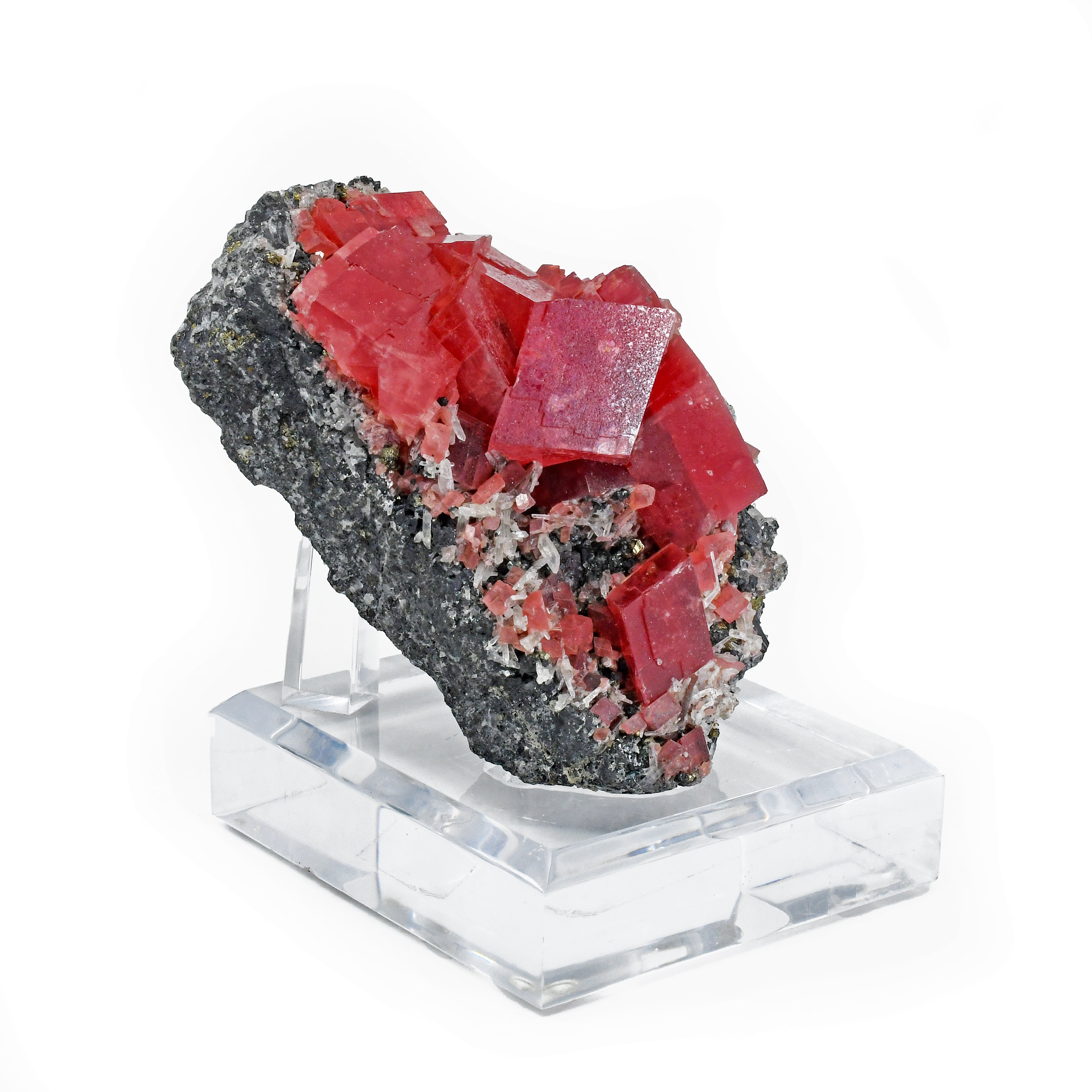 Sweet Home Rhodochrosite 4.8 inch 1.98 lbs Natural Gem Crystal Specimen - Colorado - MSCON-018 - Crystalarium