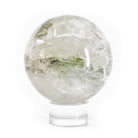 Green Tourmaline Gem Crystal in Quartz 3.28 inch 1.8 lb Polished Crystal Sphere - Brazil - MSCON-076 - Crystalarium
